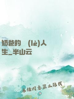 奶爸的娛樂(lè)人生