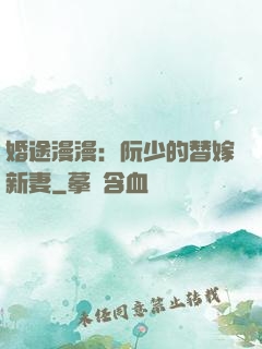 婚途漫漫：阮少的替嫁新妻