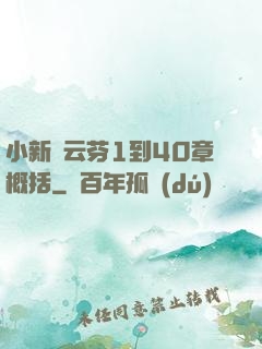 小新與云芬1到40章概括