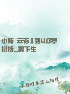 小新與云芬1到40章概括