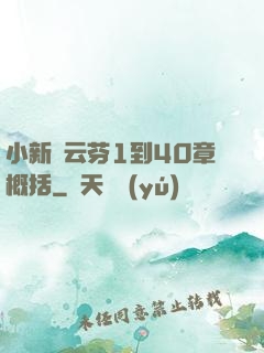 小新與云芬1到40章概括