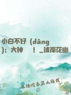 小白不好當(dāng)：大神別過來！