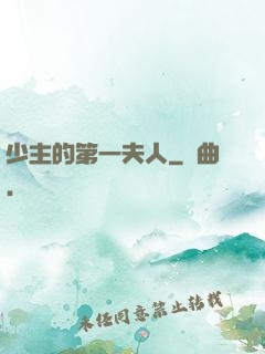 少主的第一夫人