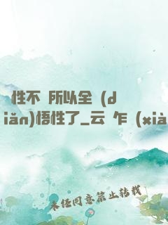 屬性不夠所以全點(diǎn)悟性了