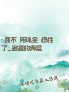 屬性不夠所以全點悟性了