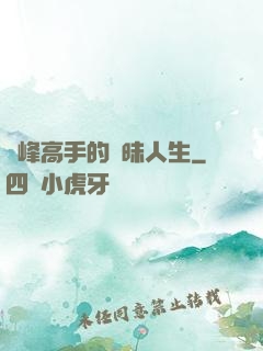巔峰高手的曖昧人生