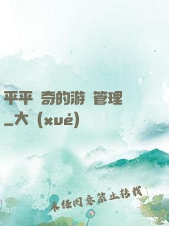 平平無奇的游戲管理員