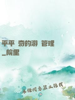 平平無奇的游戲管理員