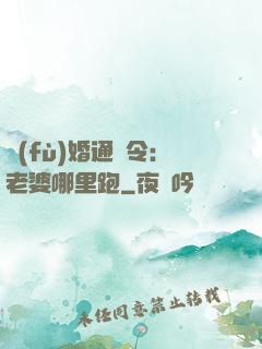 復(fù)婚通緝令：老婆哪里跑