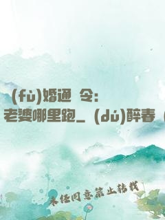 復(fù)婚通緝令：老婆哪里跑