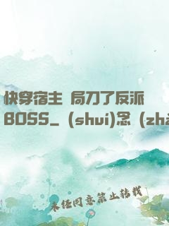 快穿宿主開局刀了反派BOSS