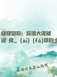 快穿炮灰：反派大佬被迫從良