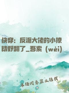 快穿：反派大佬的小撩精野翻了