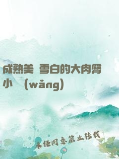 成熟美婦雪白的大肉臀小說網(wǎng)