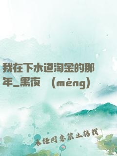 我在下水道淘金的那幾年