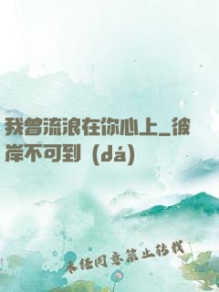 我曾流浪在你心上
