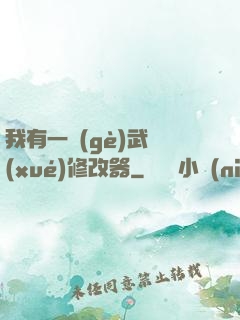 我有一個(gè)武學(xué)修改器