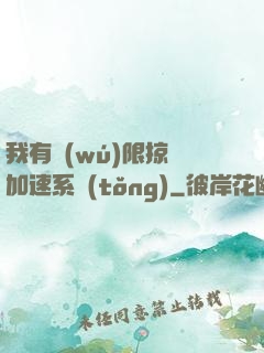 我有無(wú)限掠奪加速系統(tǒng)
