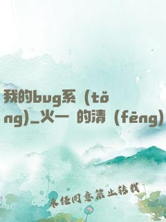 我的bug系統(tǒng)