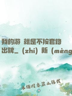我的游戲就是不按套路出牌