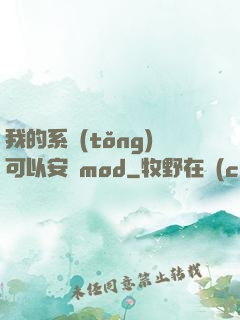 我的系統(tǒng)可以安裝mod