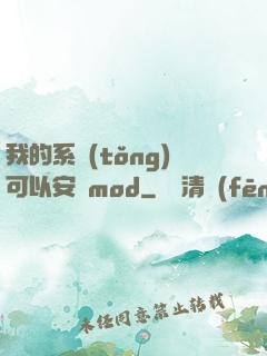 我的系統(tǒng)可以安裝mod