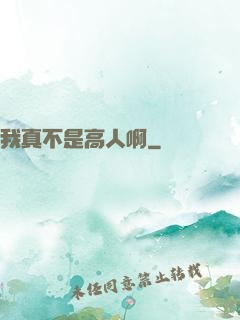 我真不是高人啊