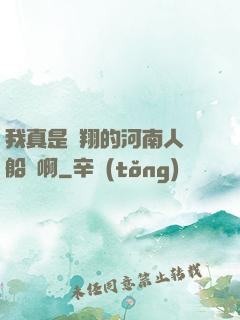 我真是飛翔的河南人號船長啊