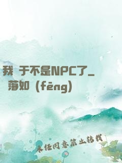 我終于不是NPC了