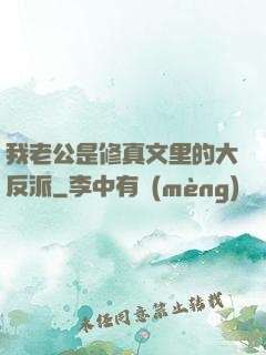 我老公是修真文里的大反派