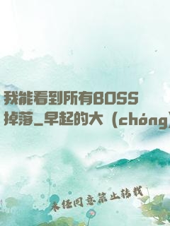我能看到所有BOSS掉落