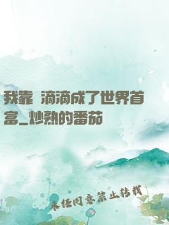 我靠開滴滴成了世界首富