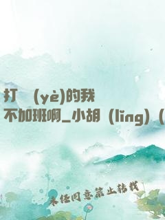 打職業(yè)的我絕不加班啊