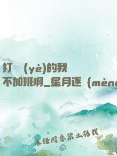 打職業(yè)的我絕不加班啊