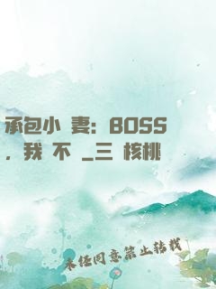 承包小嬌妻：BOSS，我們不約