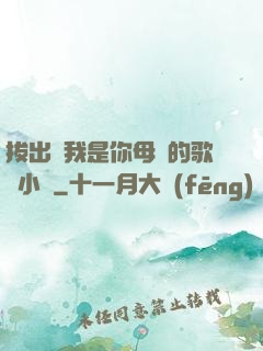 拔出來我是你母親的歌詞小說