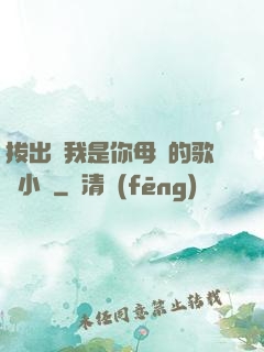 拔出來我是你母親的歌詞小說