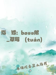 指爾為婚：boss限時愛