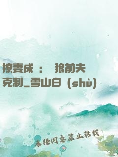 撩妻成癮：餓狼前夫請克制