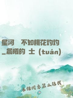 星河爍爍不如桃花灼灼
