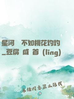 星河爍爍不如桃花灼灼