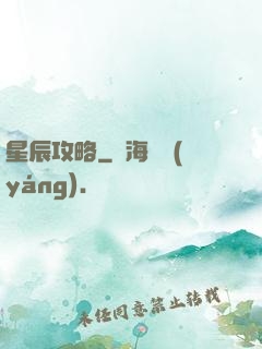 星辰攻略