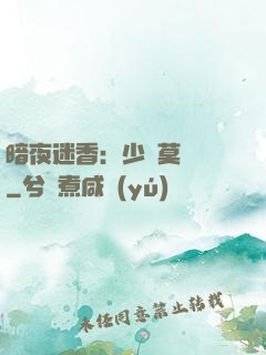 暗夜迷香：少帥莫貪歡