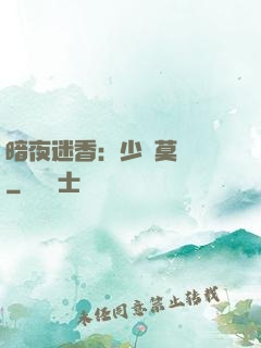 暗夜迷香：少帥莫貪歡