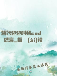 替代爸爸叫我cod媽媽感言