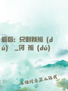 最后：只剩我孤獨(dú)離場