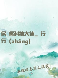 民間黑科技大佬