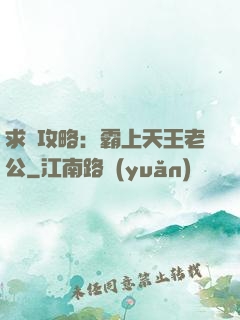 求愛攻略：霸上天王老公