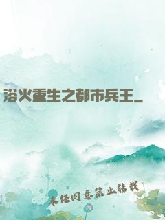 浴火重生之都市兵王
