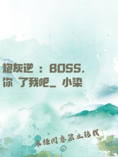炮灰逆襲：BOSS，你從了我吧